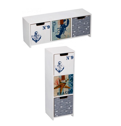 Holz mini schubladen - holz, schrank