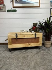 Holztruhe Box Couchtisch